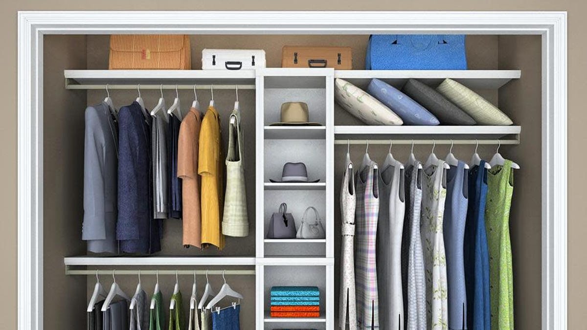 Shop Home Depot's Closet Organizer Sale and Reorganize Your Entire Life