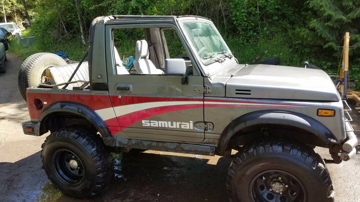 For 2 500 Could This Rotary Powered 1987 Suzuki Samurai
