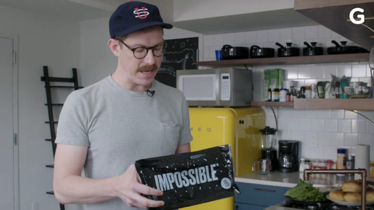 Cooking the New Impossible Burger Makes Me Hungry for Beef