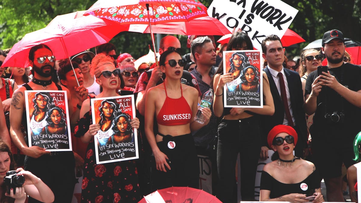Sex Workers Fight Back Against A Dangerous Law By Stepping