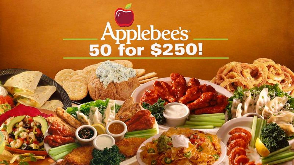 applebees appetizers deals