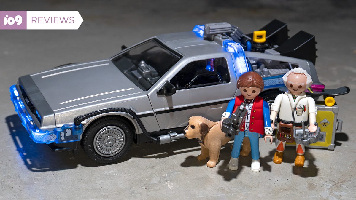 back to the future toy car