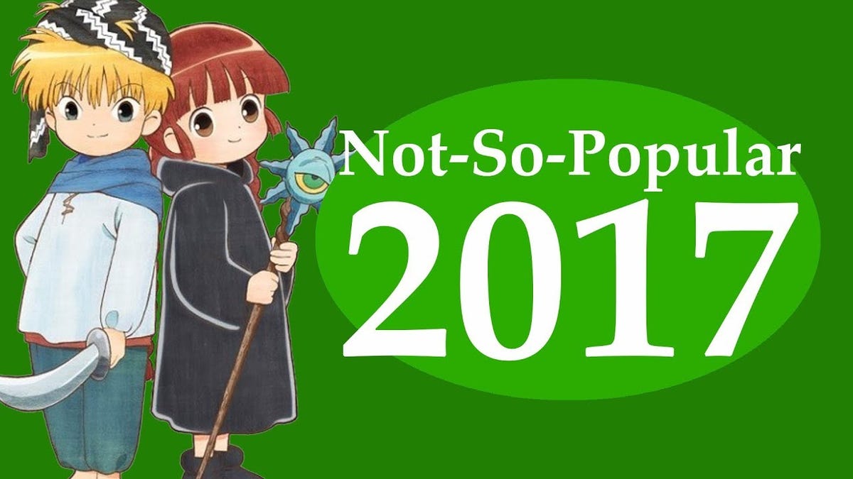 Grex S Top 10 Not So Popular Anime Of 2017