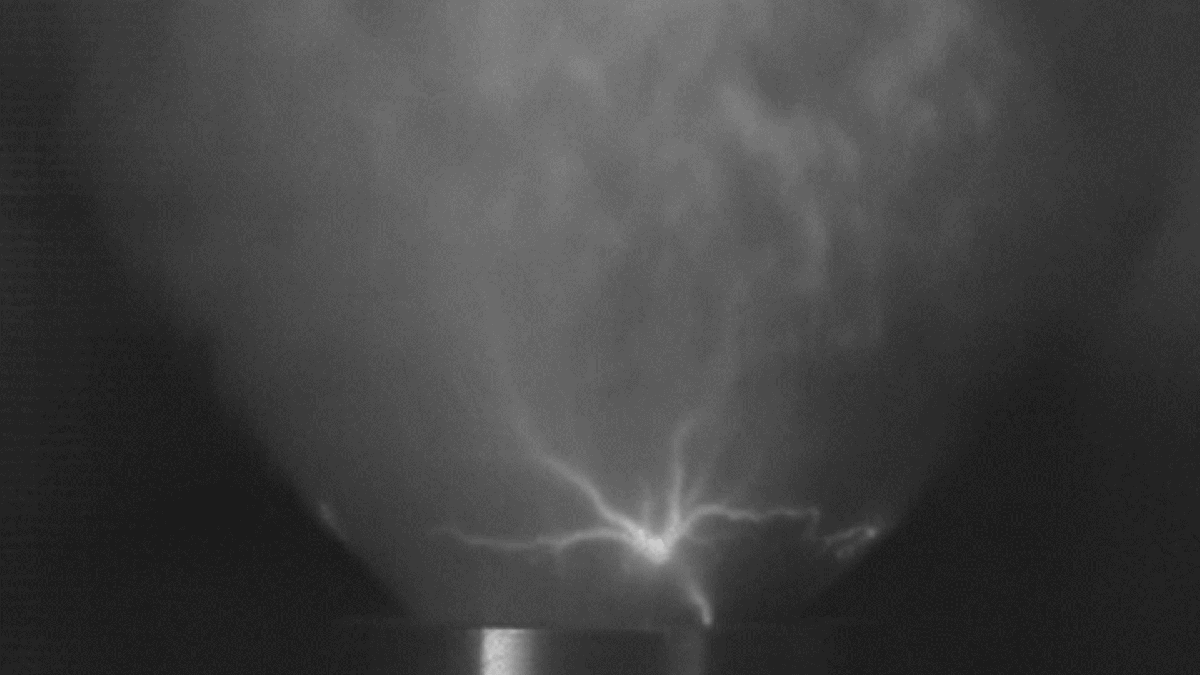 Scientists Recreated Volcanic Lightning by Blasting Ash Out of a Cannon