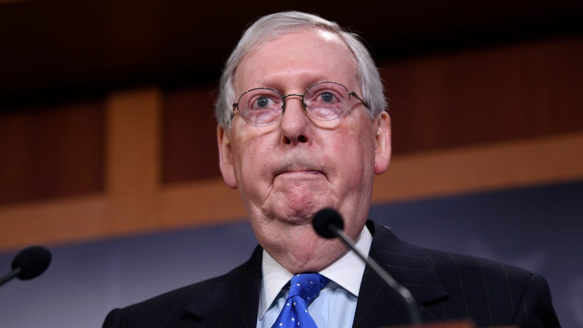Senators Can't Work From Home During Coronavirus Pandemic, Mitch McConnell Says