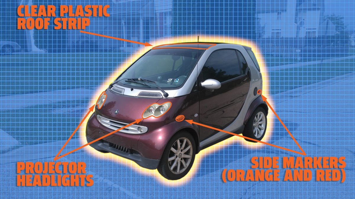 How The Tiny First-Generation Smart Fortwo Breezed By The 25-Year Import Rule