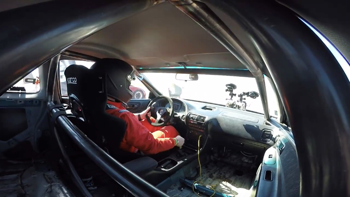 This Is What 200 Mph Looks Like In An Acura Integra