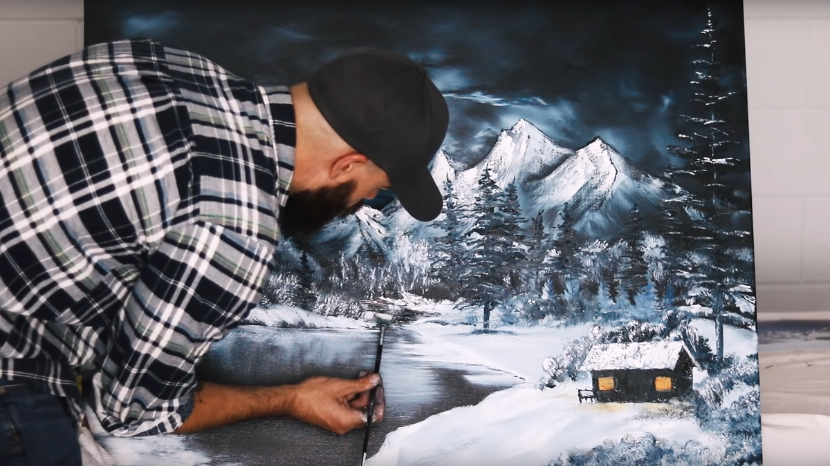 Bob Ross And Red Dead Redemption Together At Last