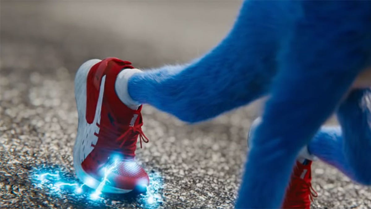 Huh, They Even Redesigned Sonic's Sneakers