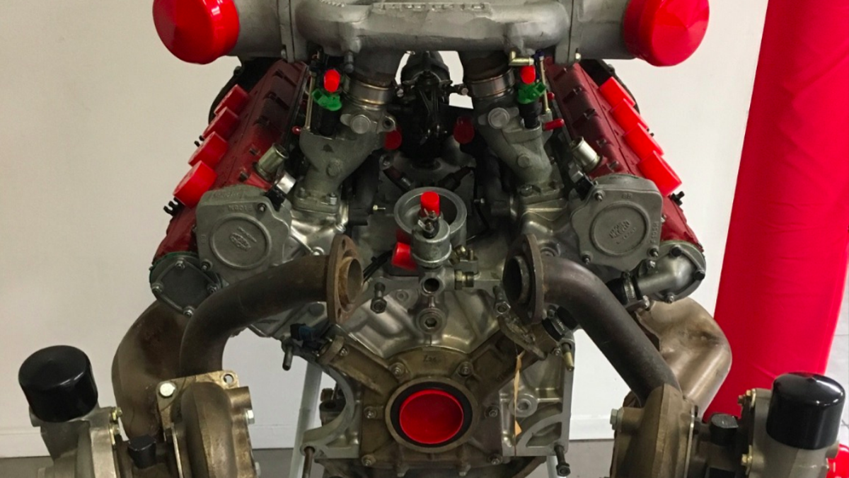 Someone Is Selling A Ferrari F40 Engine On Bring A Trailer
