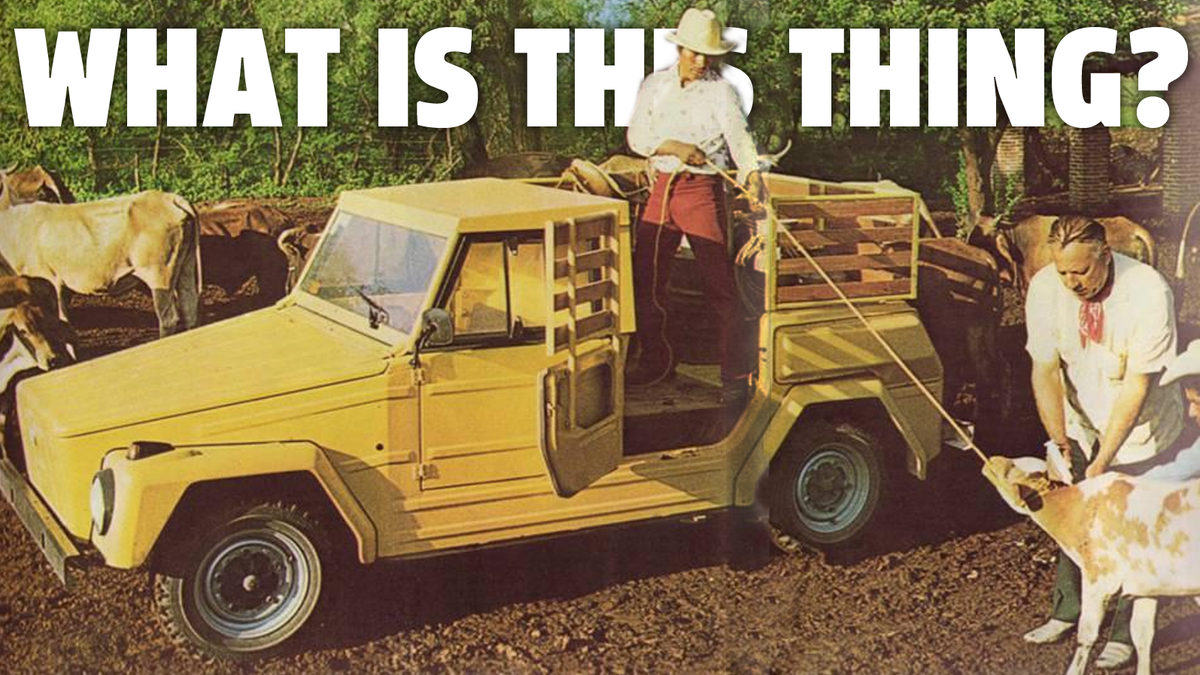 I Can't Believe I've Never Heard Of This Very Weird Factory-Built Air-Cooled Volkswagen Truck