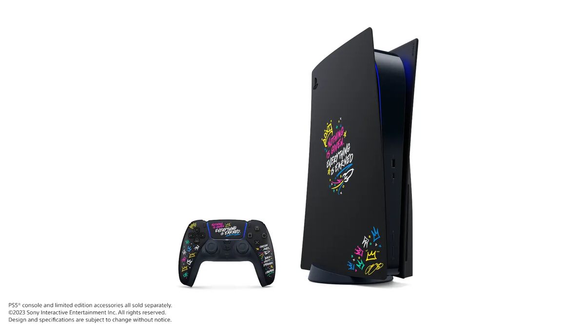 ¡La nueva consola PlayStation 5 personalizada ‘Lebron James’ se ve mal!
