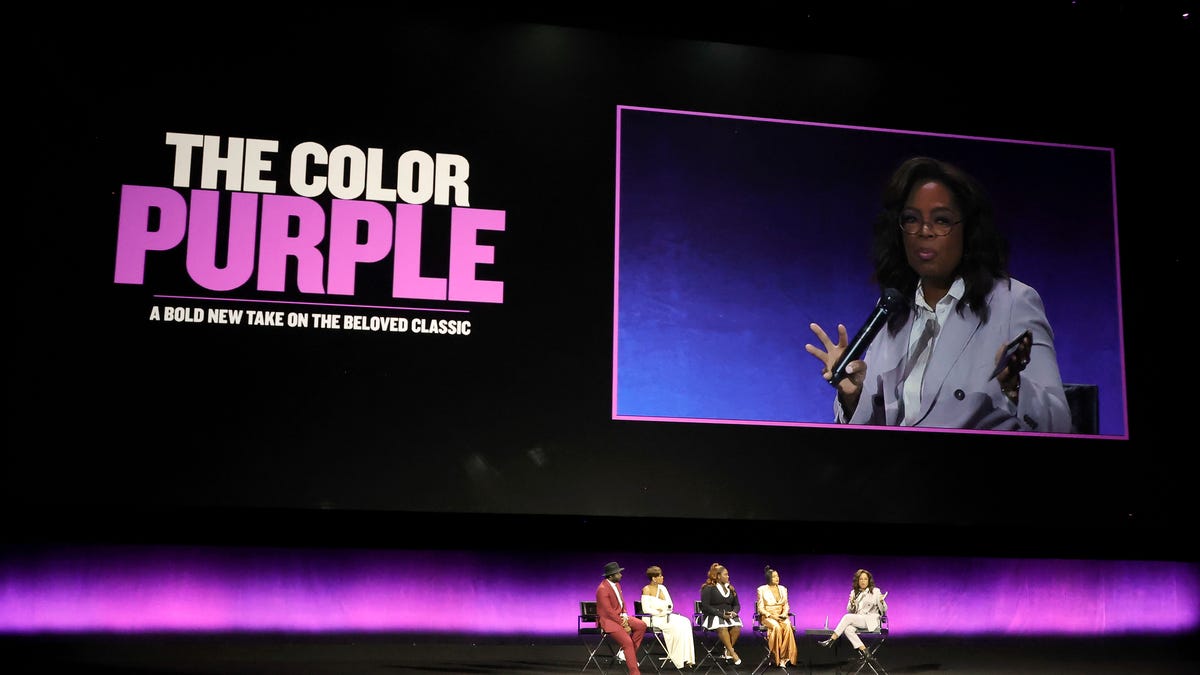 Oprah screens first The Color Purple trailer at CinemaCon TrendRadars