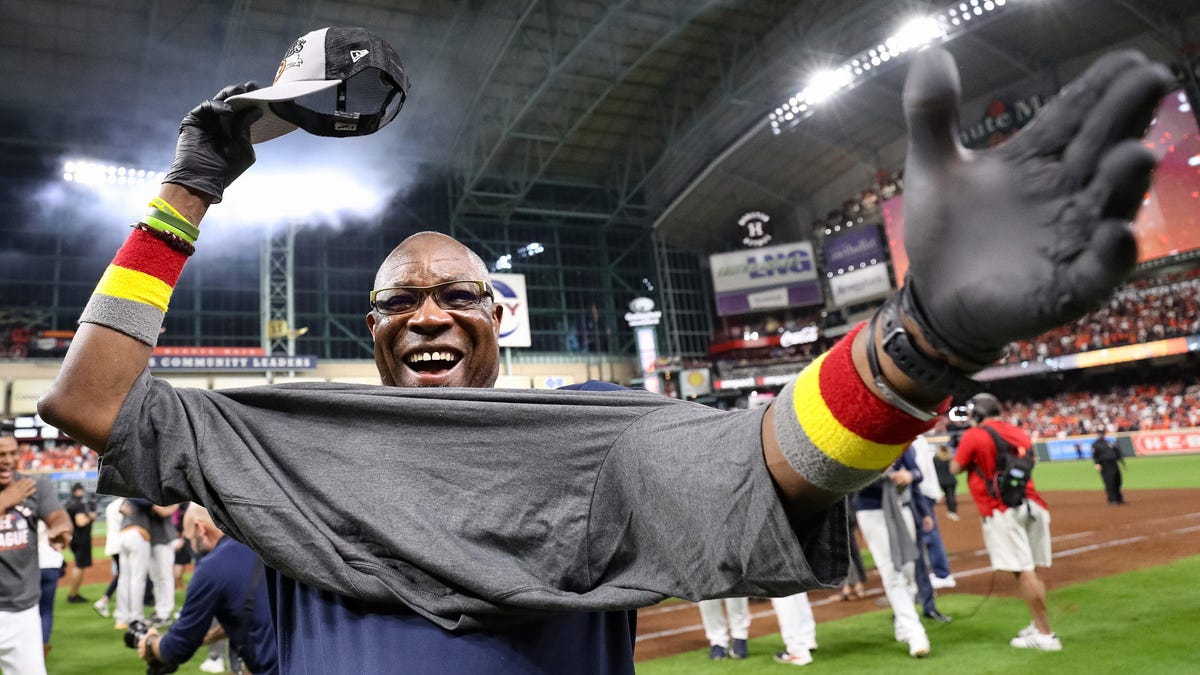 Why am I happy for Dusty Baker? Am I? Should I be?