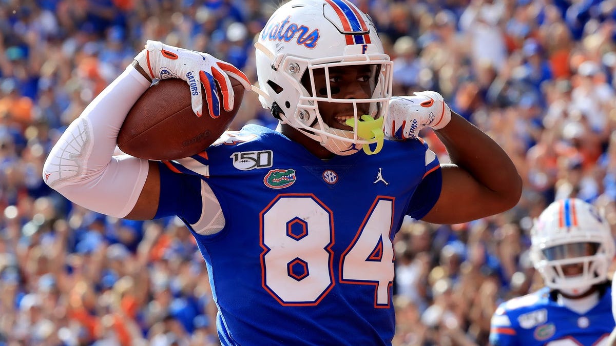 Kyle Pitts might be this draft’s best wide receiver, and he’s a tight end