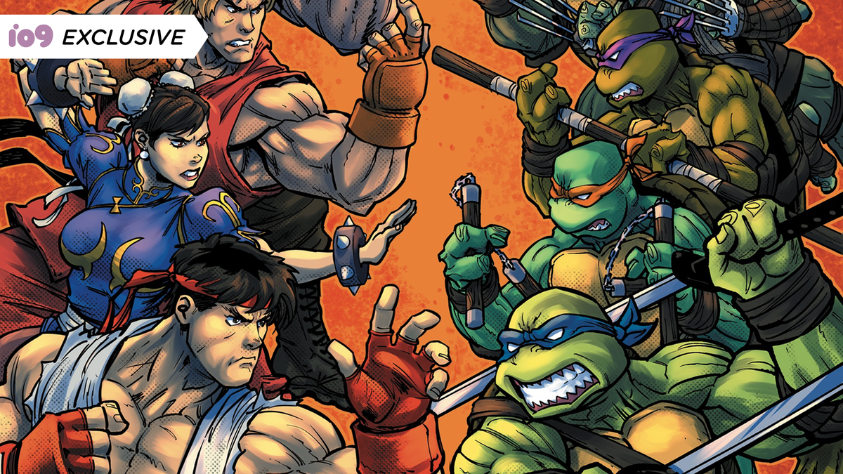Teenage Mutant Ninja Turtles vs Street Fighter Comic Announced