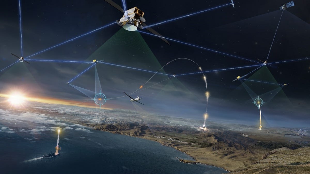Dos satélites militares acaban de comunicarse entre sí usando láseres espaciales