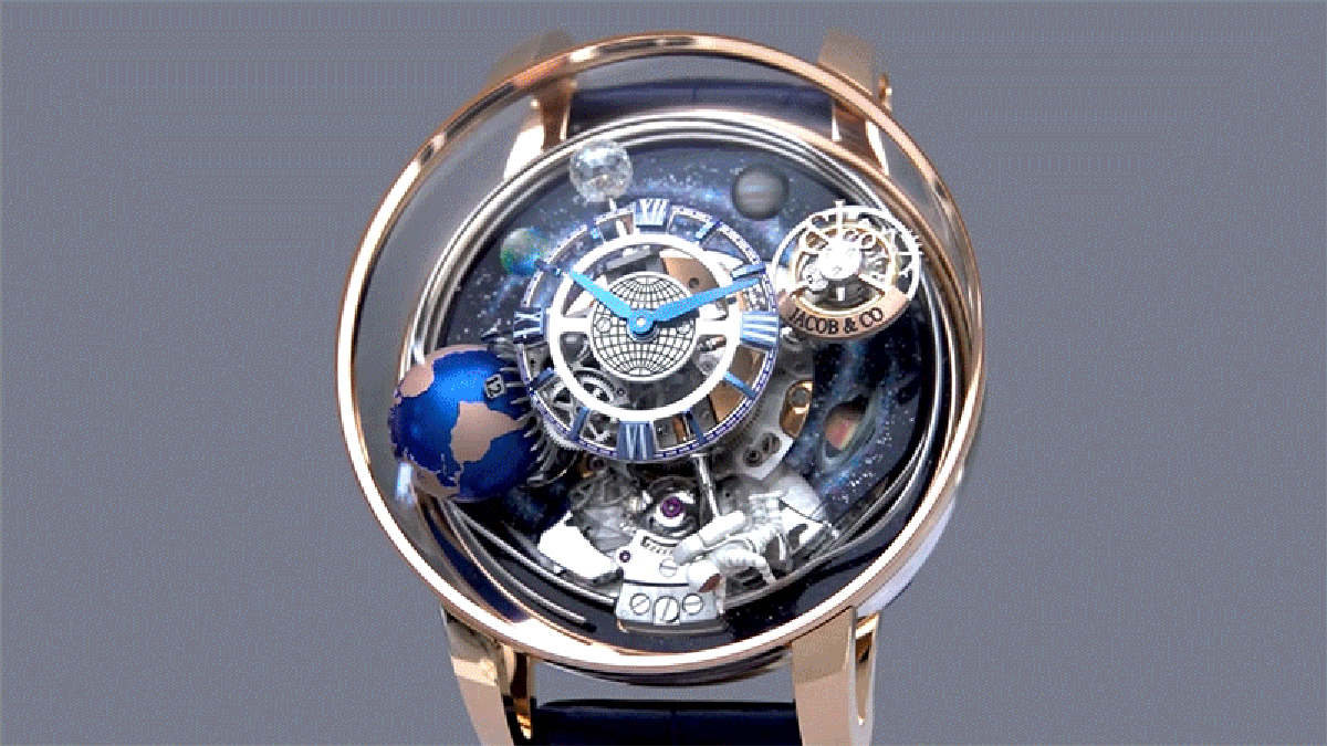 Bajo Puno Formular Este reloj espacial de $780.000 es más caro que ir al espacio