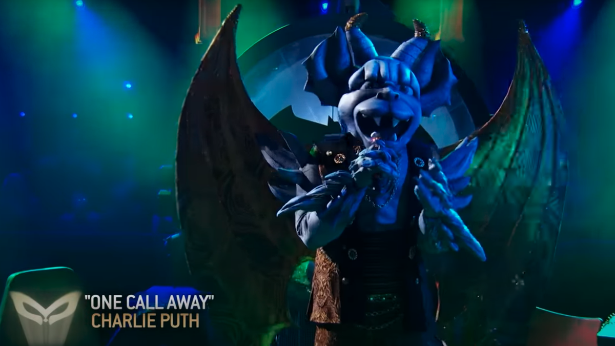 This NFL wide receiver is Gargoyle on The Masked Singer