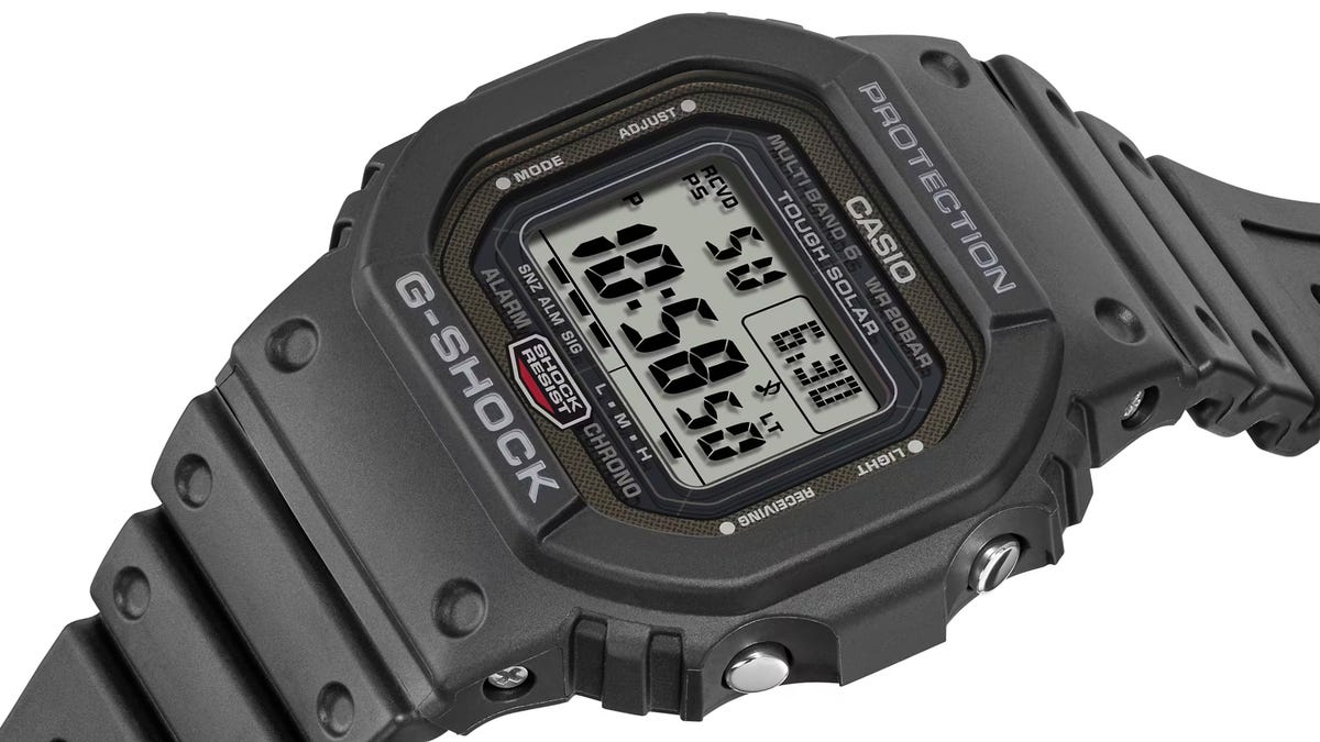 40 Years Later, the Original Casio G-Shock Watch Is Back