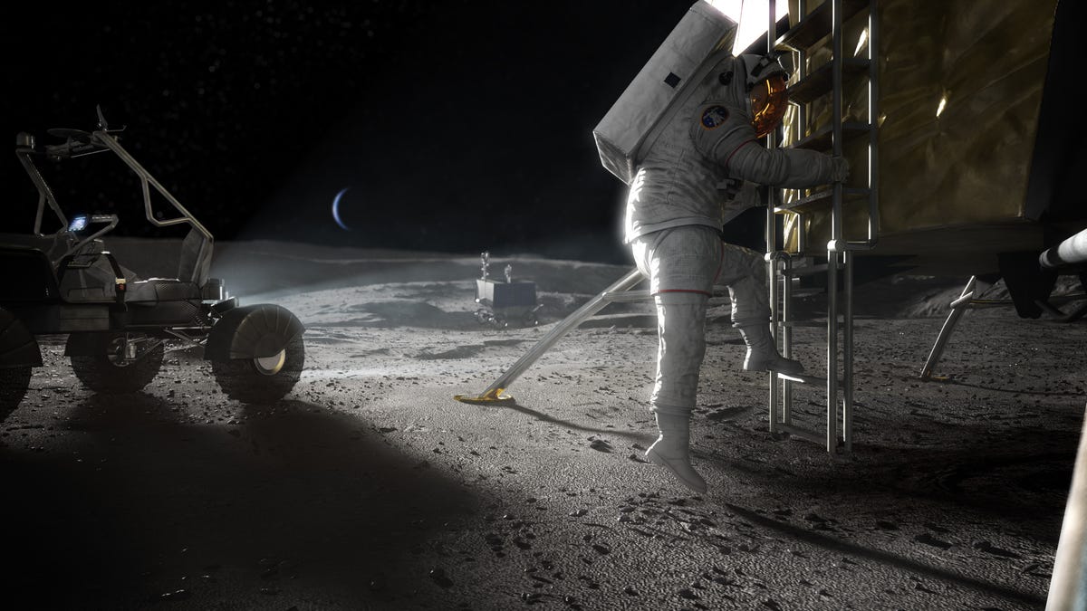 NASA unveils the Artemis lunar suit
