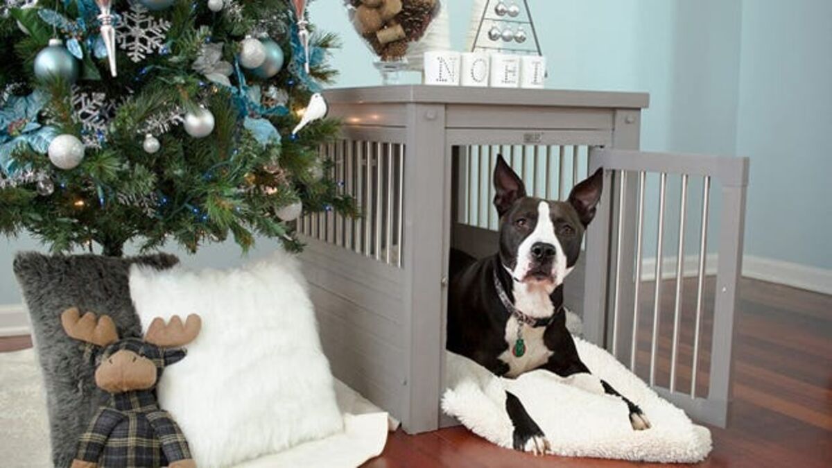 Disguise Your Dog Crate as Furniture for 18 off
