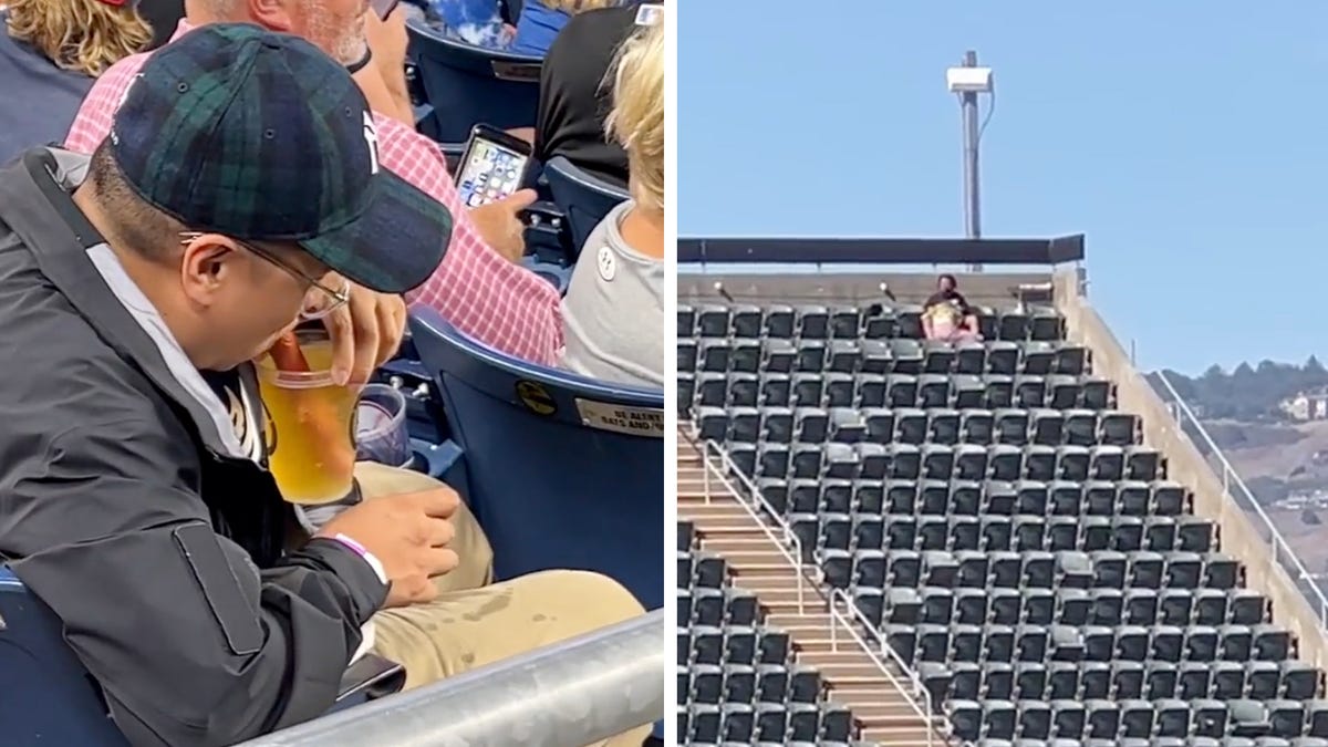 The long baseball season seems to be taking its toll on fans