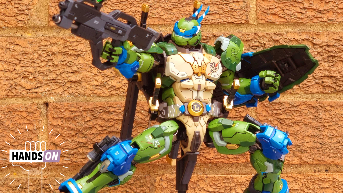 Este robot gigante de las Tortugas Ninja es la mejor y más rara colaboración de juguetes del año