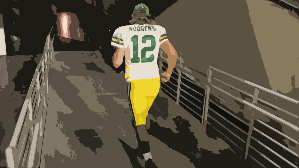 Thanks for volunteering as tribute, Aaron Rodgers