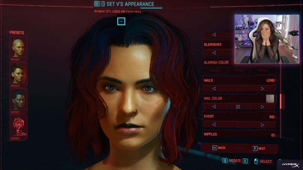 The best Twitch clips are full of Cyberpunk 2077 nudity
