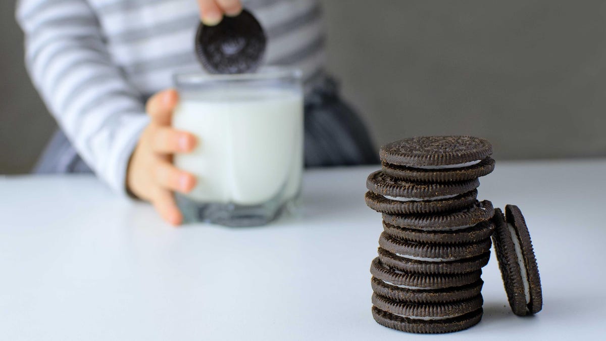 Oreos are the absolute best cookie for people who like fidgeting with their food. You can dunk them in milk, which creates that delightful melt-away t
