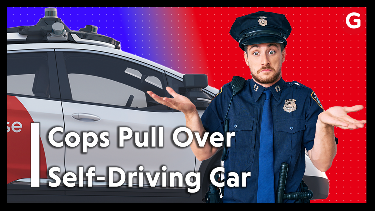 Cops Pull Over SelfDriving Car