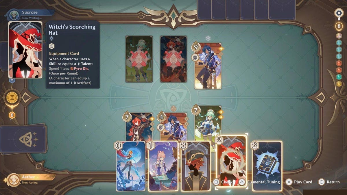 Genshin Impact’s Great New Card Game Is Becoming My Favorite Time Sink