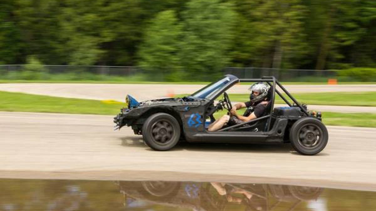 Track Day Genius Builds The Most Hilarious Miata Deathkart Ever