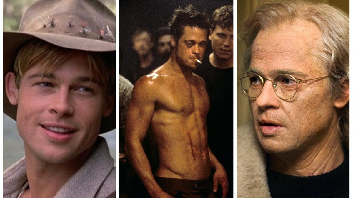 Ranking Brad Pitt's best movies, from Fight Club to Moneyball
