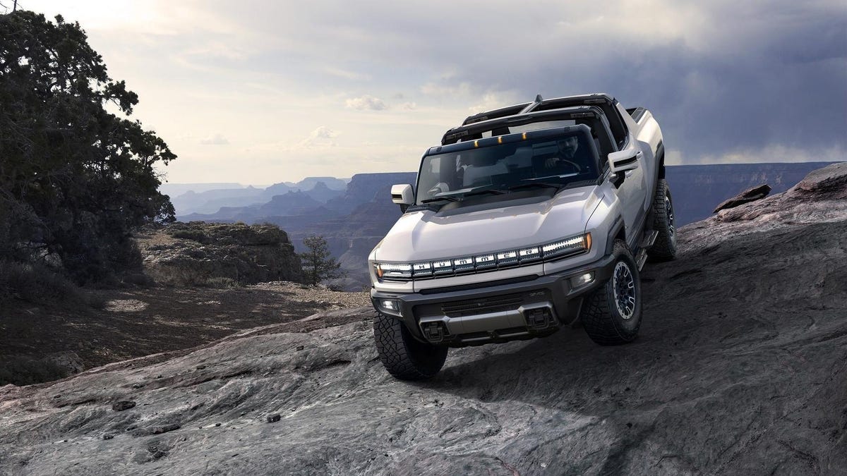 The 2022 GMC Hummer EV's Easter Egg Jab At The Tesla Cybertruck - Flipboard