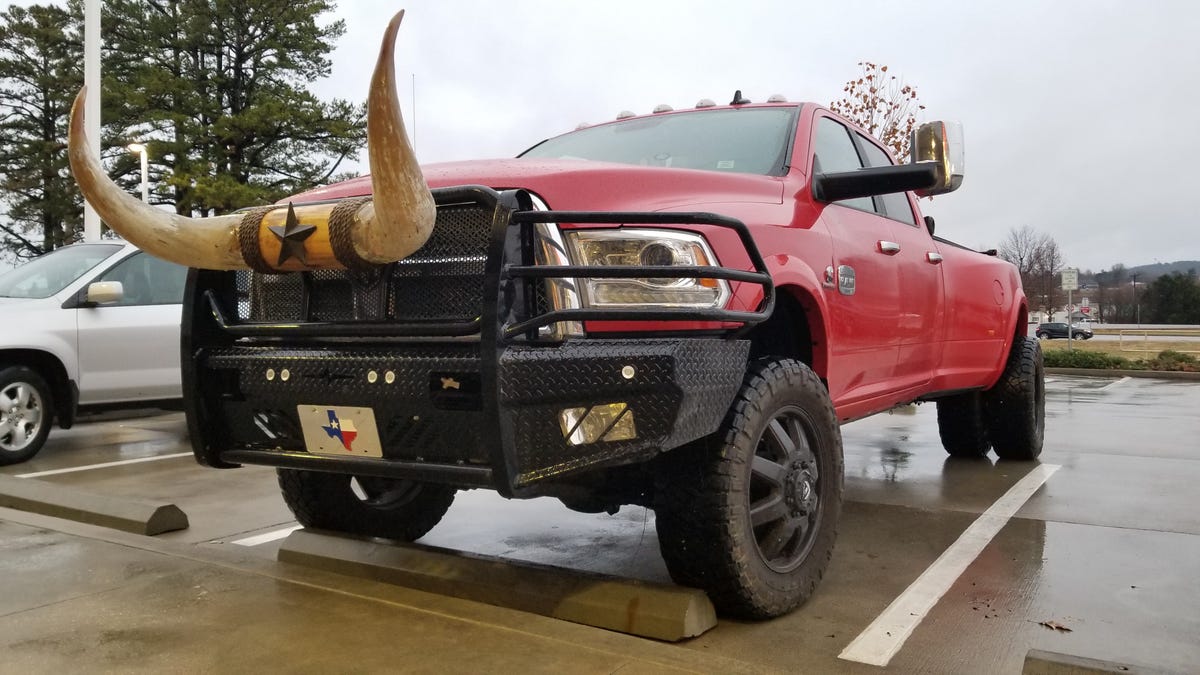 This Ram 3500 In A Whataburger Parking Lot Is The Most 'Texas' Truck I've Ever Seen