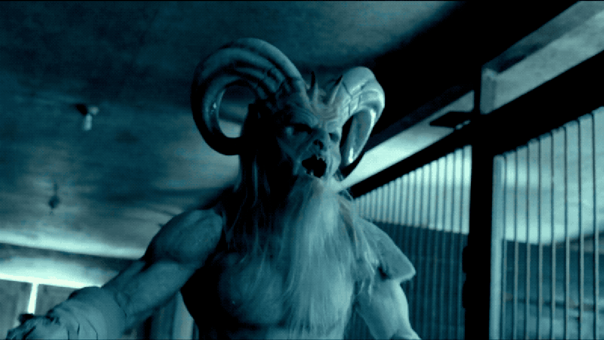A Christmas Horror Story S Krampus Was Too Hot To Be Scary
