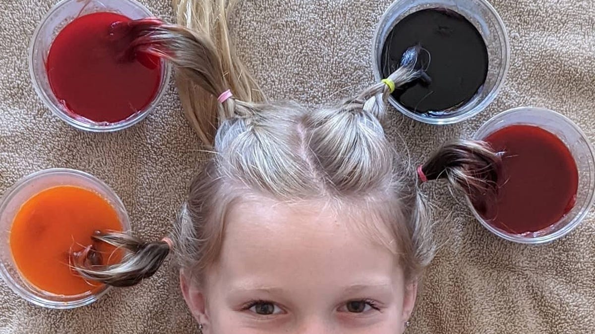 How to Dye Your Kid's Hair With Kool-Aid
