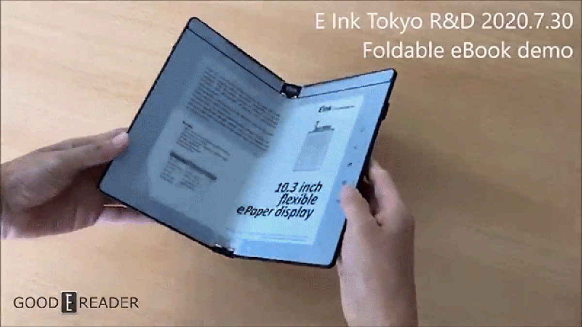 Prototype Reveals Your eReader Might One Day Fold Just Like a Real Book - Gizmodo