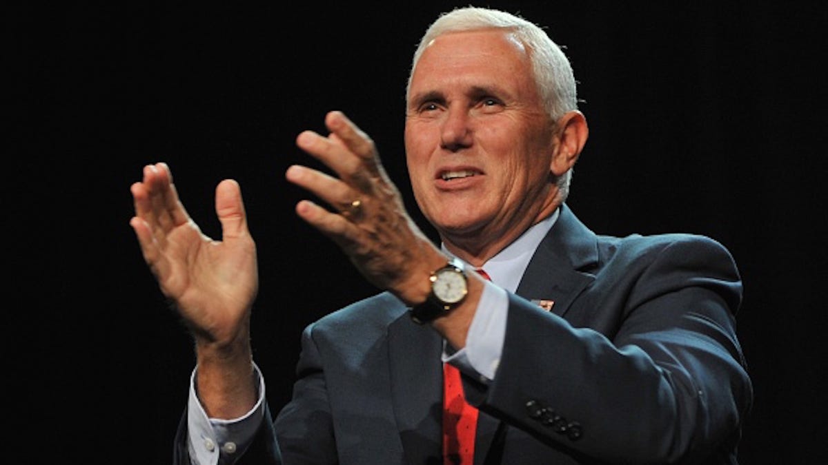 Mike Pence Takes High Road Won T Refer To Racist Bigot As