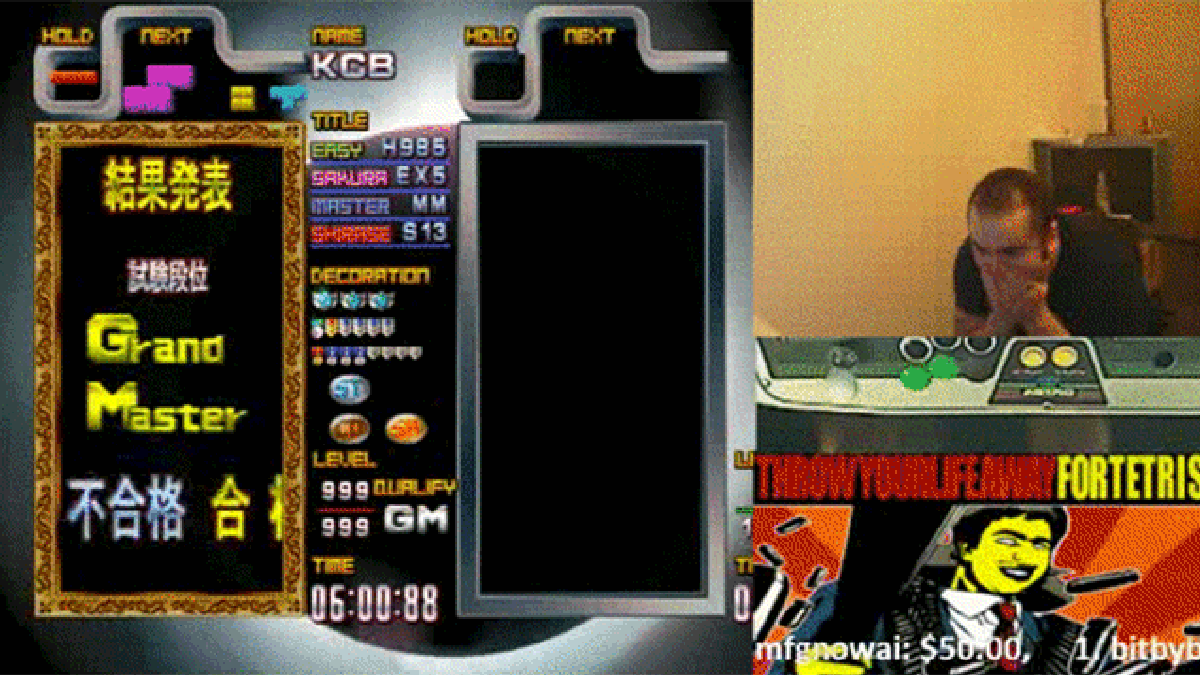 Someone Outside Of Japan Finally Became A Tetris Grandmaster