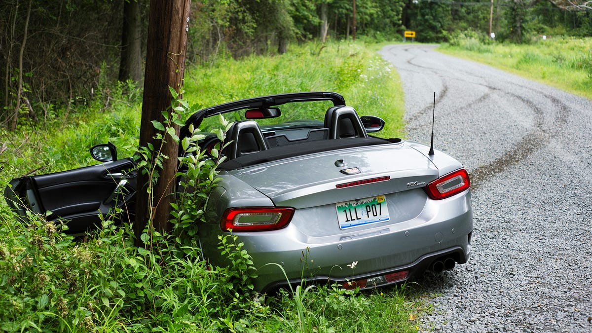 Three Lessons I Learned From Crashing The Fiat 124 Spider Abarth Like An Asshole
