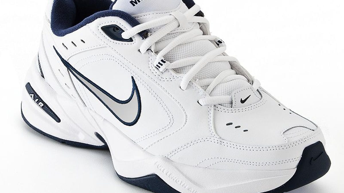 nike air monarch vs new balance 608