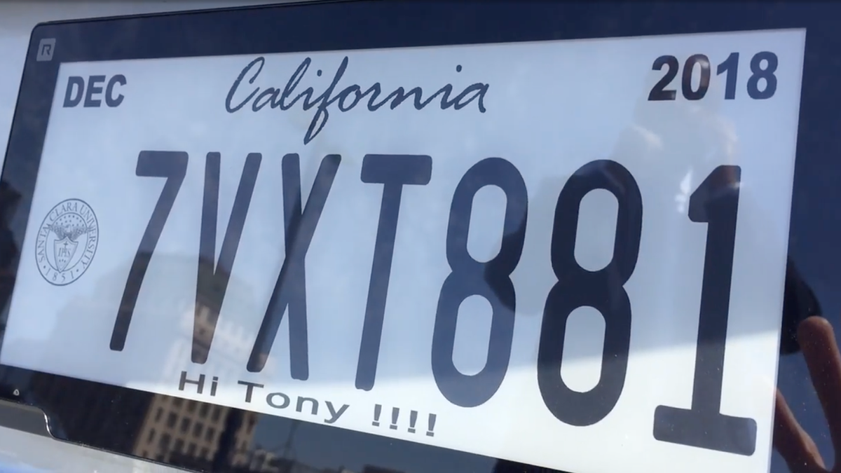 California's New Digital License Plates Give You the Chance to Finally