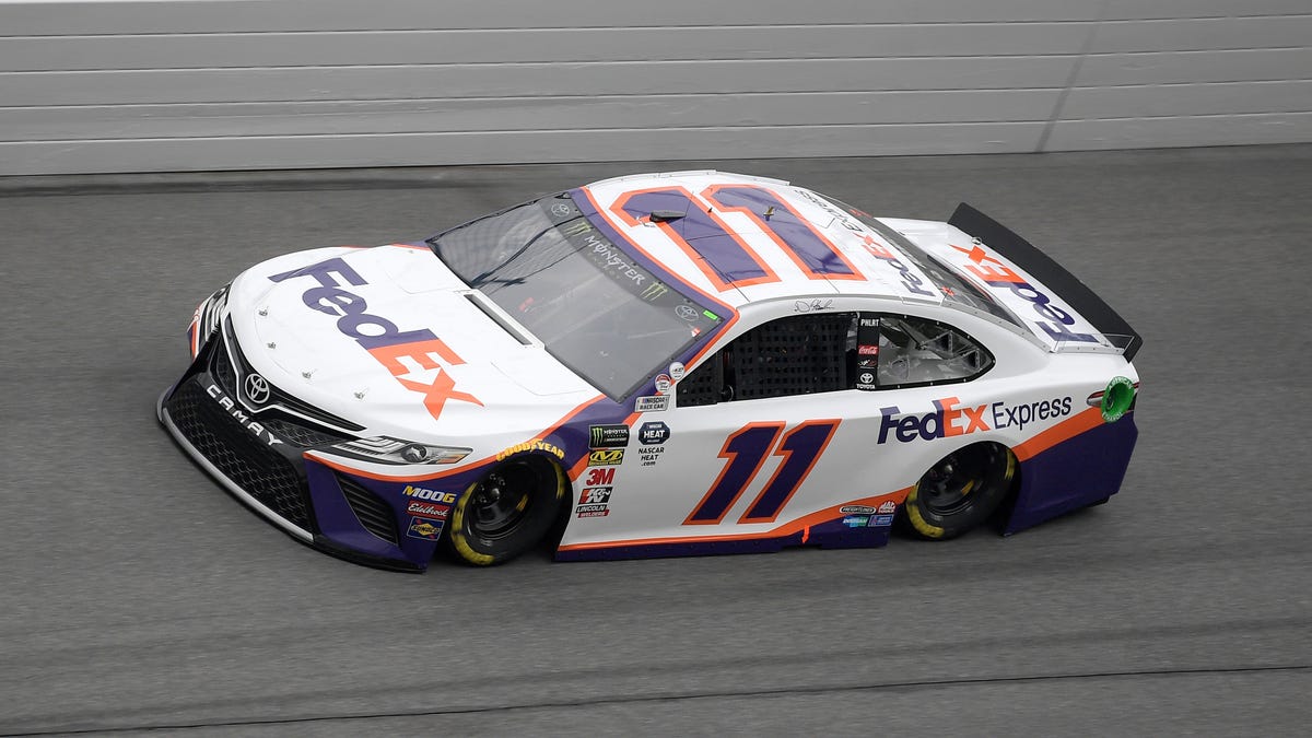 Denny Hamlin Plays the Ultimate Game of Defense to Win the ...
