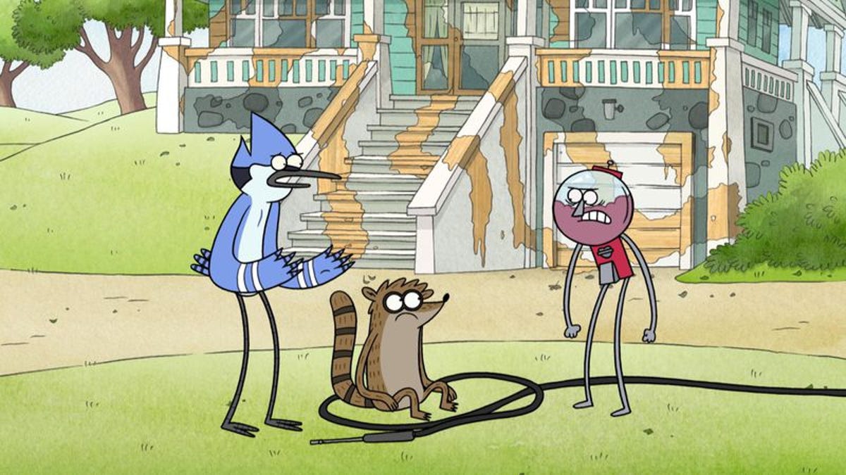 Regular Show Paint Job