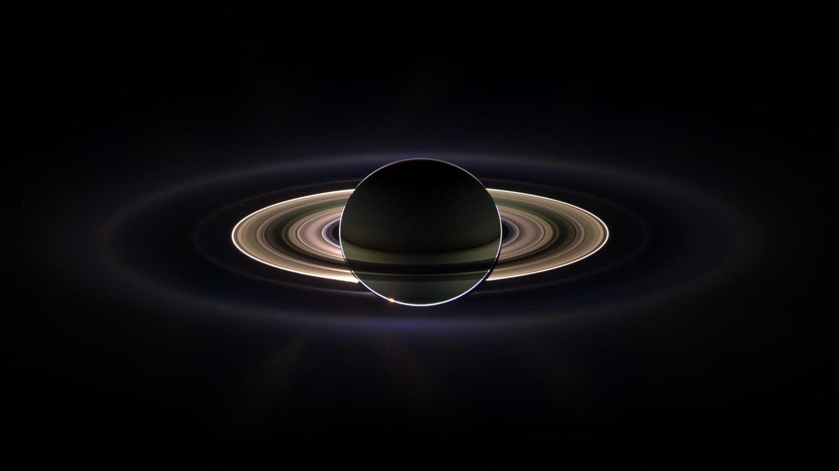Ammonia can hide in the ice of Saturn’s moons, an indication of possible oceans