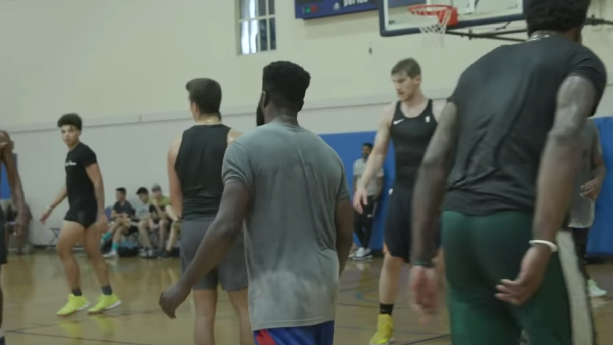 Is Indoor Pick Up Basketball Done