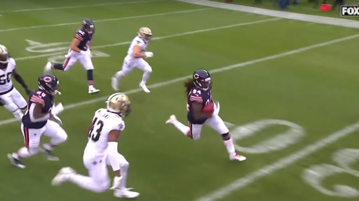 Skycam Had The Perfect Shot Of Bears Cordarrelle Patterson S 102 Yard Td Return Skycam Had The Perfect Shot Of Bears Cordarrelle Patterson S 102 Yard Td Return